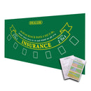 36" x 72" Portable Casino Blackjack Tabletop Felt Layout Mat