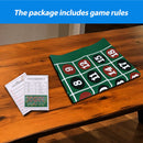 36" x 72" Portable Casino Roulette Tabletop Felt Layout Mat