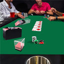 36" x 72" Portable Casino Blank Poker Tabletop Layout Felt