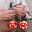 Set of 25 19mm Vegas Casino Style Craps Dice with Razor Sharp Edges