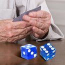 Set of 25 19mm Vegas Casino Style Craps Dice with Razor Sharp Edges