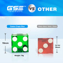 19mm Vegas Casino Style Craps Dice Set of 5 with Razor Sharp Edges