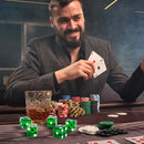 19mm Vegas Casino Style Craps Dice Set of 5 with Razor Sharp Edges