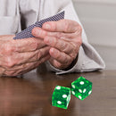 19mm Vegas Casino Style Craps Dice Set of 5 with Razor Sharp Edges