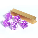 19mm Vegas Casino Style Craps Dice Set of 5 with Razor Sharp Edges