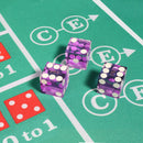 Set of 25 19mm Vegas Casino Style Craps Dice with Razor Sharp Edges