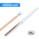 58" Canadian Maple Billiard Pool Cue Stick