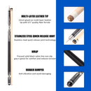 58" 2-Piece Canadian Maple Portable Carrying Billiard Pool Cue Stick (Grey)