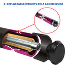 Set of 4 58" Canadian Maple Hardwood Billiard Pool Cue Sticks (Purple)