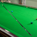 58" 2-Piece Slick Black Fiberglass Graphite Composite Billiard Pool Cue Stick