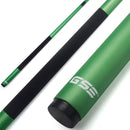 58" 2-Piece Matte Green Fiberglass Graphite Composite Billiard Pool Cue Stick