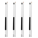 Set of 4 Matte White Fiberglass Graphite Composite Billiard Pool Cue Sticks