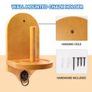 Billiard Wall Mounted Wood Cone Chalk Holder, Pool Table Cone Chalk Holder, Billiard Accessories (3 Colors) - Three-Wins Imports, LLC