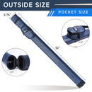 1x1 Hard Leatherette Billiard Pool Cue Stick Carrying Case (5 Colors)