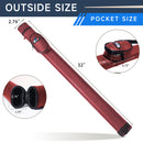 1x1 Hard Leatherette Billiard Pool Cue Stick Carrying Case (5 Colors)