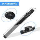 1x1 Deluxe Hard Leatherette Billiard Pool Cue Stick Carrying Case (7 Colors)