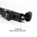 1x1 Deluxe Hard Leatherette Billiard Pool Cue Stick Carrying Case (7 Colors)