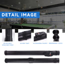 1x1 Deluxe Hard Leatherette Billiard Pool Cue Stick Carrying Case (7 Colors)