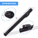 1x1 Deluxe Hard Leatherette Billiard Pool Cue Stick Carrying Case (7 Colors)