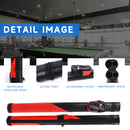 1x1 Deluxe Hard Leatherette Billiard Pool Cue Stick Carrying Case (7 Colors)