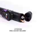 1x1 Deluxe Hard Leatherette Billiard Pool Cue Stick Carrying Case (7 Colors)