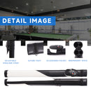 1x1 Deluxe Hard Leatherette Billiard Pool Cue Stick Carrying Case (7 Colors)