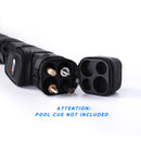 2x2 Hard Square Billiard Pool Cue Stick Carrying Case (5 Colors)