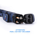 2x2 Hard Square Billiard Pool Cue Stick Carrying Case (5 Colors)