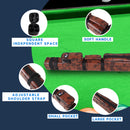2x2 Hard Square Billiard Pool Cue Stick Carrying Case (5 Colors)