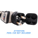 2x2 Hard Square Billiard Pool Cue Stick Carrying Case (5 Colors)