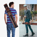 2x2 Hard Oval Billiard Pool Cue Stick Carrying Case (5 Colors)