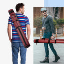 2x2 Hard Oval Billiard Pool Cue Stick Carrying Case (5 Colors)