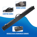 1x1 Hard Leatherette Billiard Case Pool Cue Box