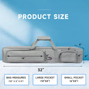 3x4 Heavy-Duty Nylon Pool Cue Stick Soft Carrying Bag