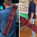 3x6 Square Hard Pool Cue Case, Billiard Stick Carrying Case for 3 Sticks, Billiard Cue Cases