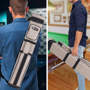 3x6 Square Hard Pool Cue Case, Billiard Stick Carrying Case for 3 Sticks, Billiard Cue Cases