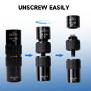 4-in-1 Pool Cue Tip Tool Billiard Accessory with Joint Protectors