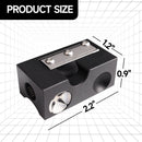 8-in-1 Pool Cue Tip Tool - Scuffer/Shaper/Aerator/Tapper/Trimer/Presser/Cleaner/Radius Slot