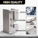 8-in-1 Pool Cue Tip Tool - Scuffer/Shaper/Aerator/Tapper/Trimer/Presser/Cleaner/Radius Slot