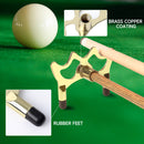 Billiard Pool Cue Stick Brass Screw-on Bridge Head