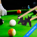 1/2 Pack Plastic Slip-on Portable Moosehead Bridge Head Pool Cue Accessory