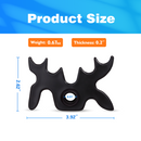 1/2 Pack Plastic Slip-on Portable Moosehead Bridge Head Pool Cue Accessory