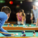 2 1/4" Professional Billiard Table Pool Ball Set - Dark Marble Swirl Style