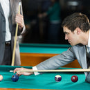 2 1/4" Professional Billiard Table Pool Ball Set - Dark Marble Swirl Style