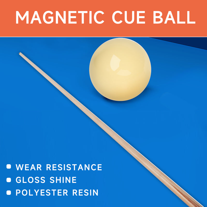 2 1/4" Coin-Op Magnetic Billiard Table Pool Cue Ball (16 Packs)