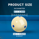 1-Piece 2 1/4" Billiard Practice Training Pool Cue Ball (3 Colors) - Three-Wins Imports, LLC