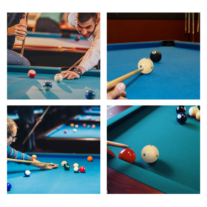 1-Piece 2 1/4" Billiard Practice Training Pool Cue Ball (3 Colors)