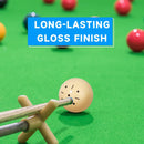 2-Pieces 6 Dots PRO Cup Standard Training Billiard Pool Cue Ball