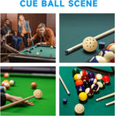 2-Pieces 6 Dots PRO Cup Standard Training Billiard Pool Cue Ball