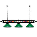 59" Heavy Duty Metal Hanging Billiard Pool Table Lights - Three-Wins Imports, LLC